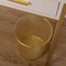 Martha Stewart Ryder Gold Mesh Metal Trash Can, 4.5 Gallon, Wastebasket for Office HH-OHD21-GLD-MS - alternate 2
